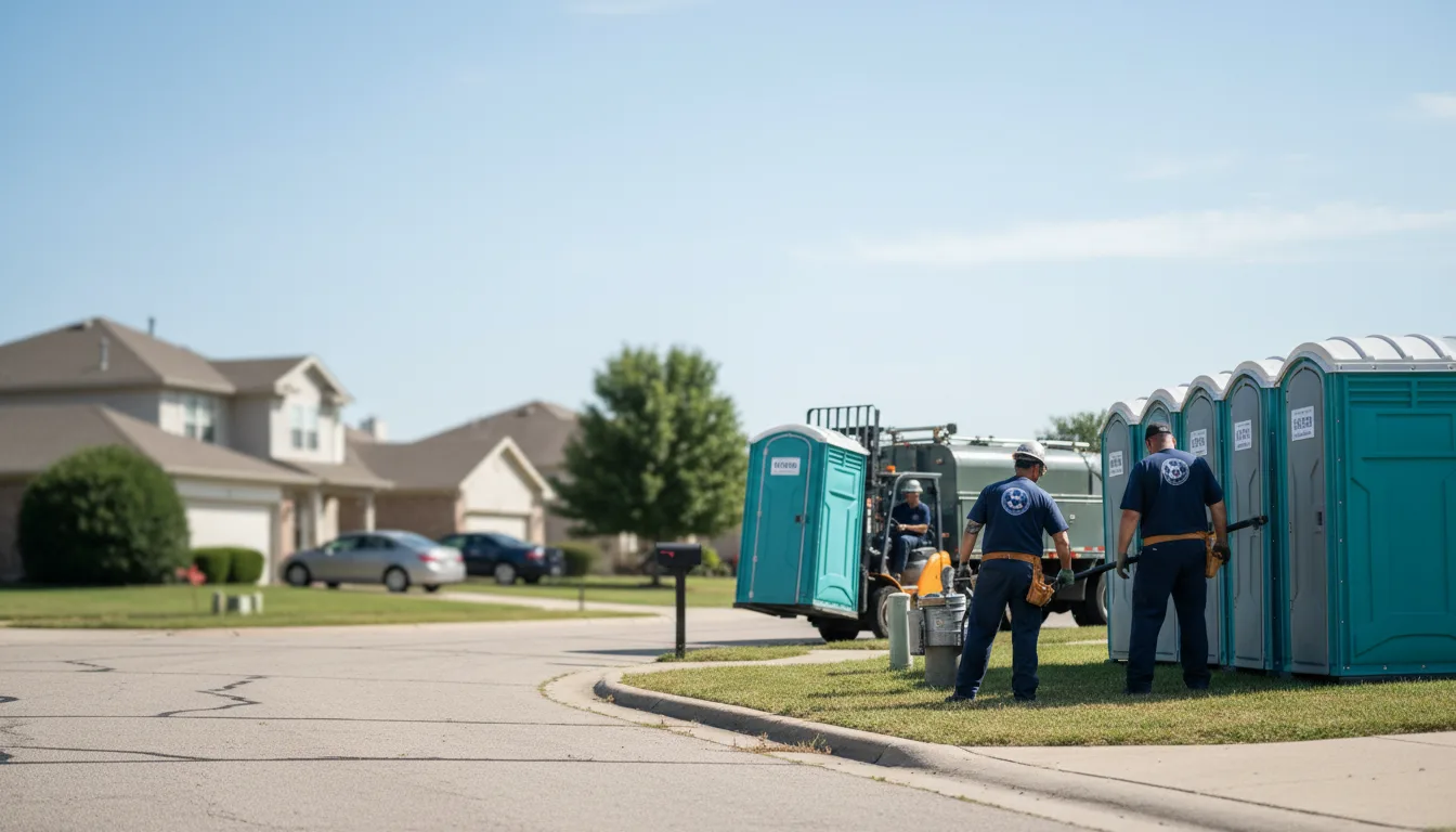 Porta Potty Rental in Harris, MO near me